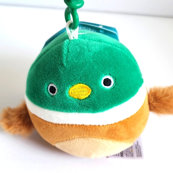 AVERY 🦆 the Mallord Duck Clip Original Squishmallows by Kelly Toy Clip ☆》NWT《☆ - Picture 1 of 5